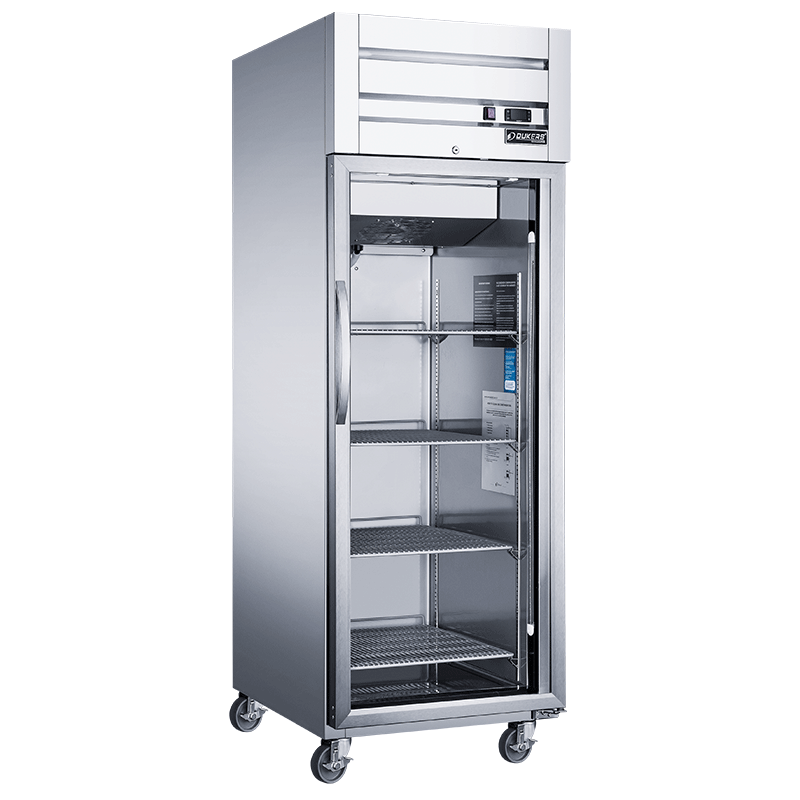 Armario frigorífico de 1 puerta con vidrio