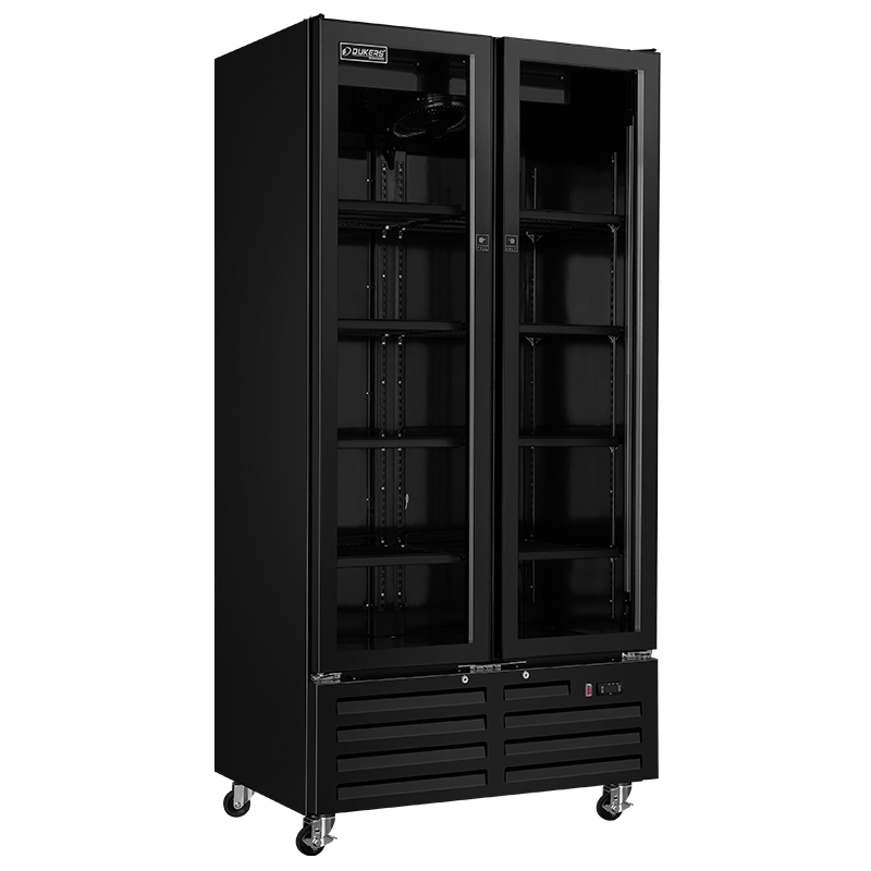 Armario expositor para bebidas con 2 puertas de vidrio