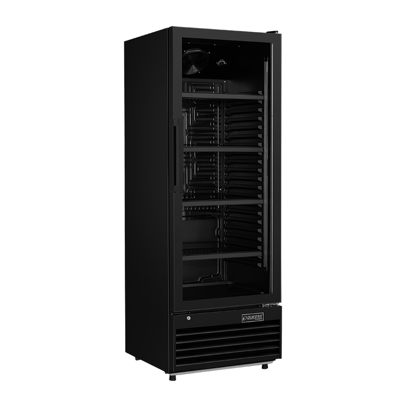 Armario expositor para bebidas con 1 puerta de vidrio